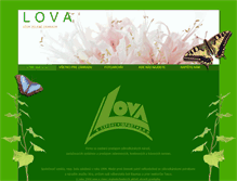Tablet Screenshot of lova.sk
