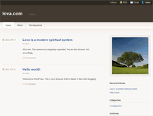 Tablet Screenshot of lova.com